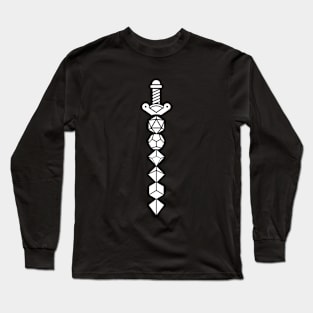 Dice Set Knife Long Sleeve T-Shirt